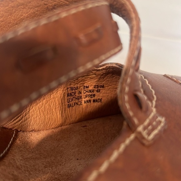 Clarks Artisan Collection Diane Distressed Leather Mule Size 8 - Picture 6 of 12